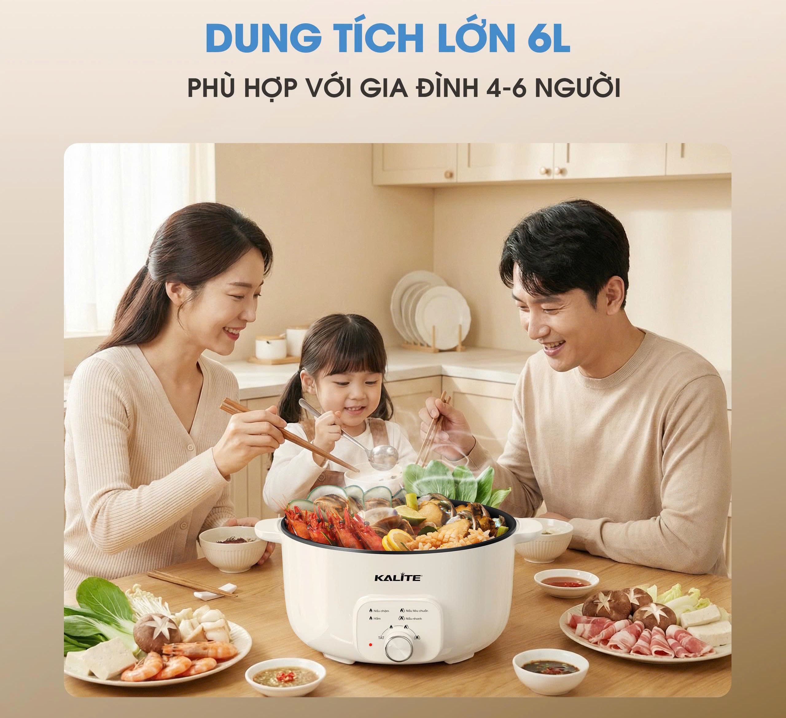 Nồi lẩu Kalite KL568 Elegant