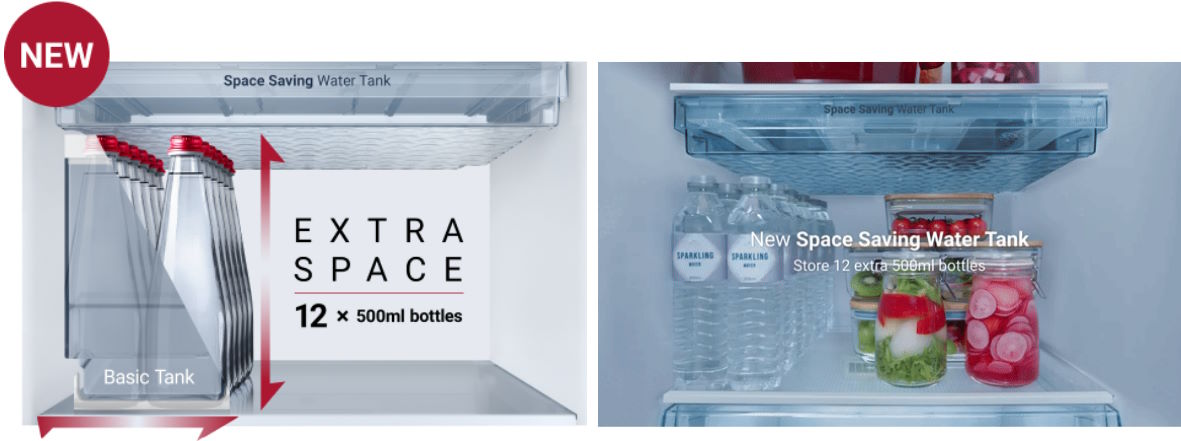 Tủ lạnh Side by Side Hitachi Inverter HRSN9713ESAGBKVN