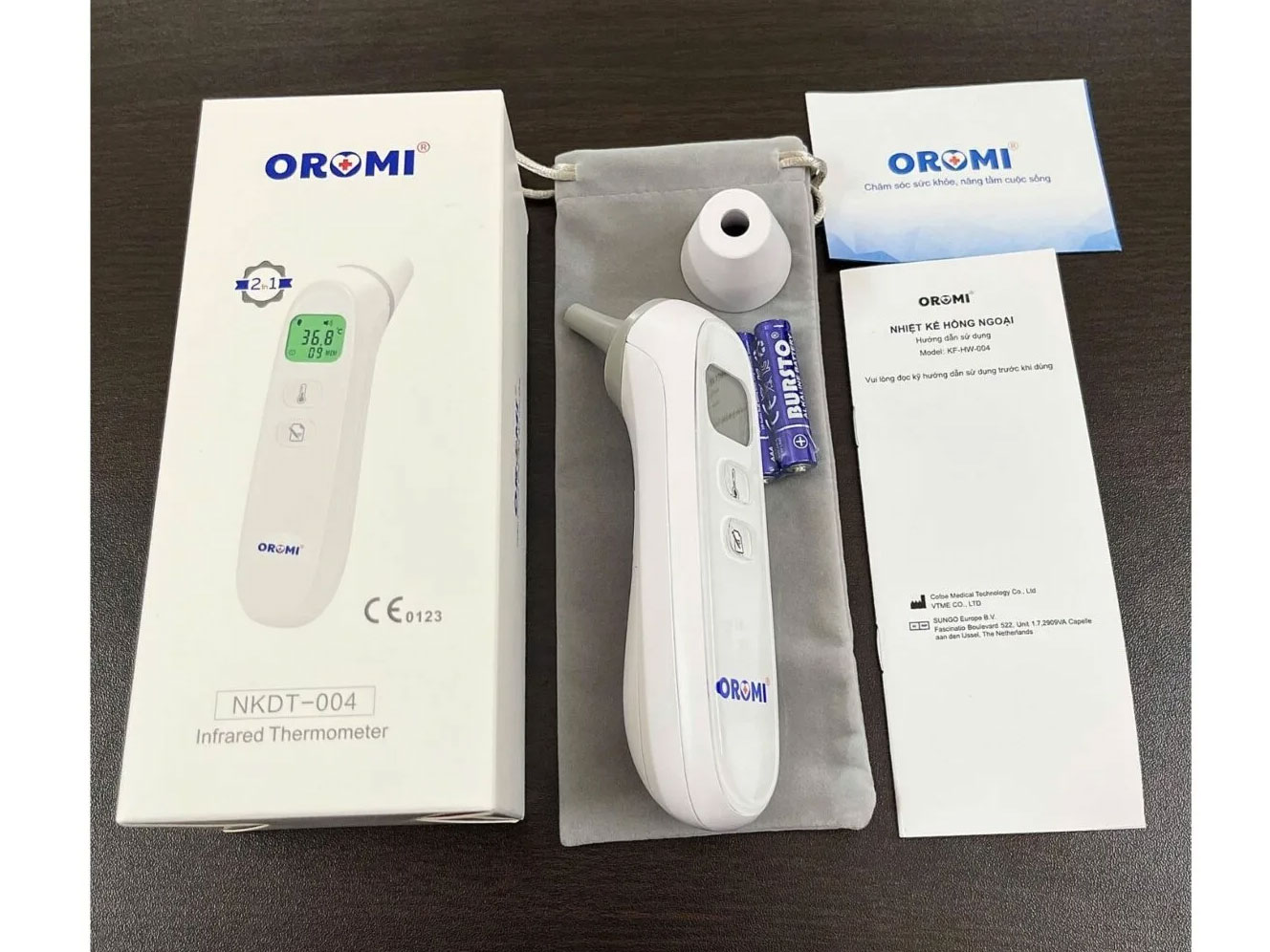 Nhiệt kế điện tử Oromi