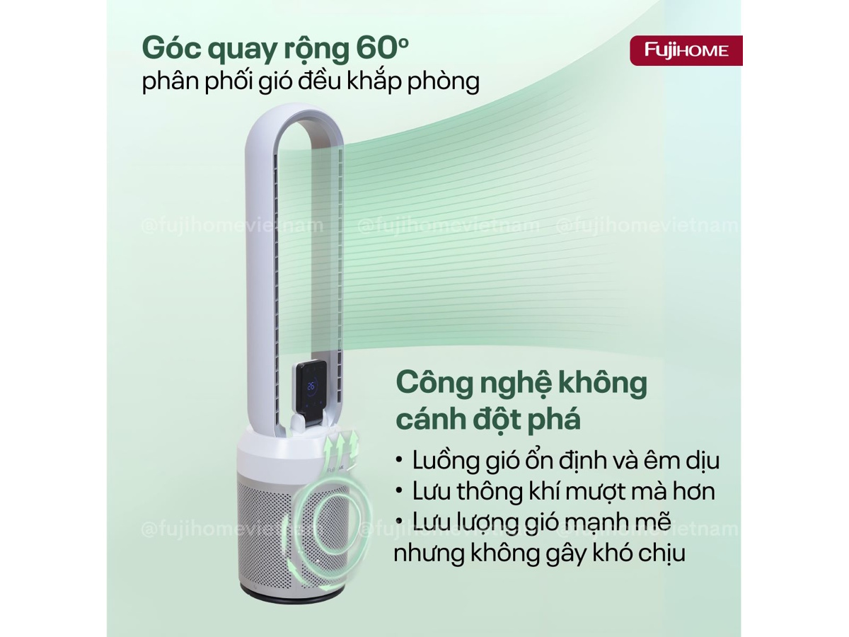 Quạt không cánh BF308DC-HEPA