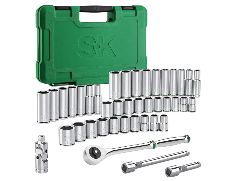 Bộ dụng cụ 41 chi tiết vặn bu lông 3/8 inch SK Tools SK01356 Bộ dụng cụ 41 chi tiết vặn bu lông 3/8 inch SK Tools SK01356