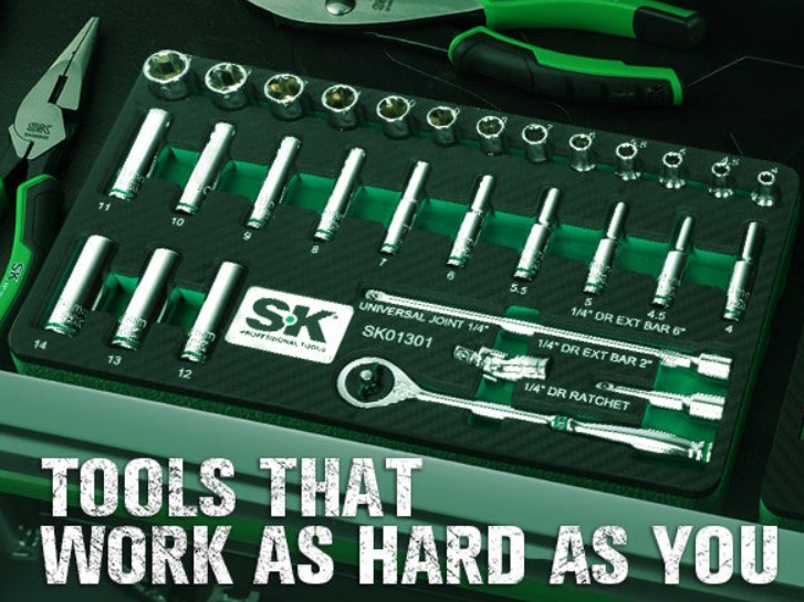 Bộ khẩu kích cỡ 1/4 Inch Bộ khẩu