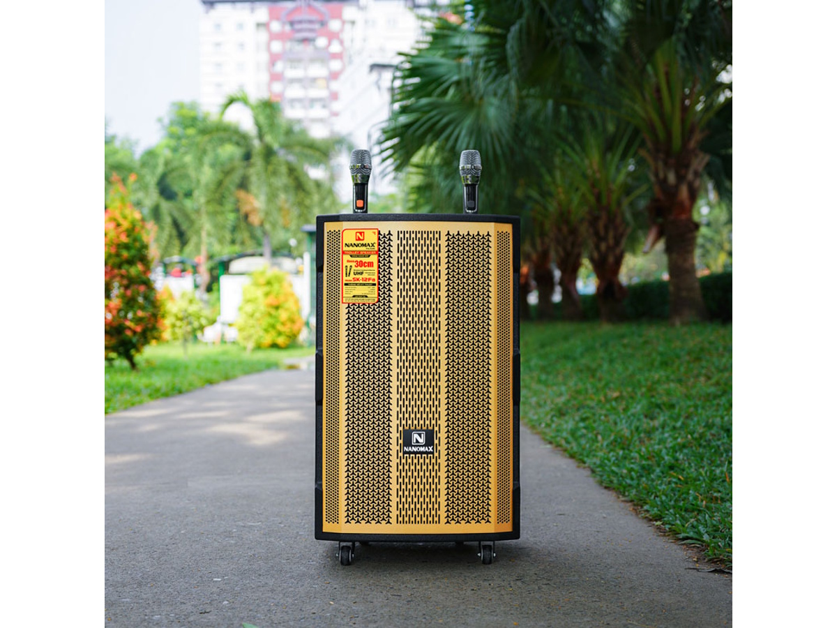 Loa kéo làm từ gỗ bền đẹp Loa kéo