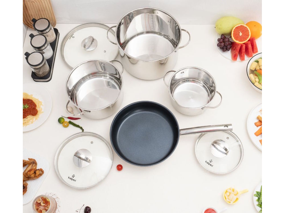 Bộ nồi chảo Kalpen Lermat L2 Pro
