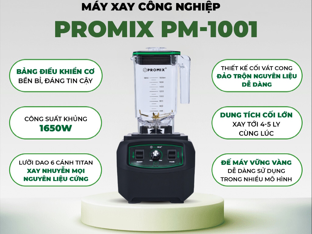Máy xay công nghiệp có kiểu dáng gọn gàng Máy xay công nghiệp