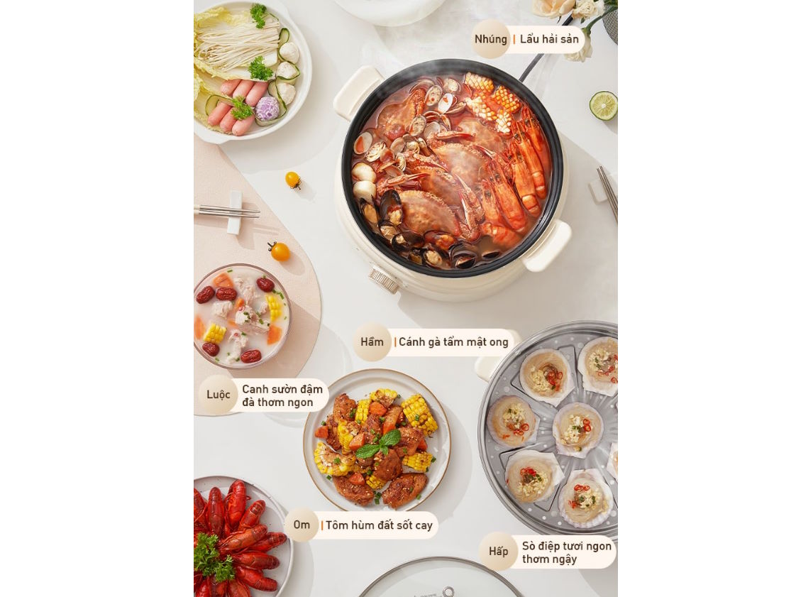 Nồi lẩu điện Joyoung JHP-525