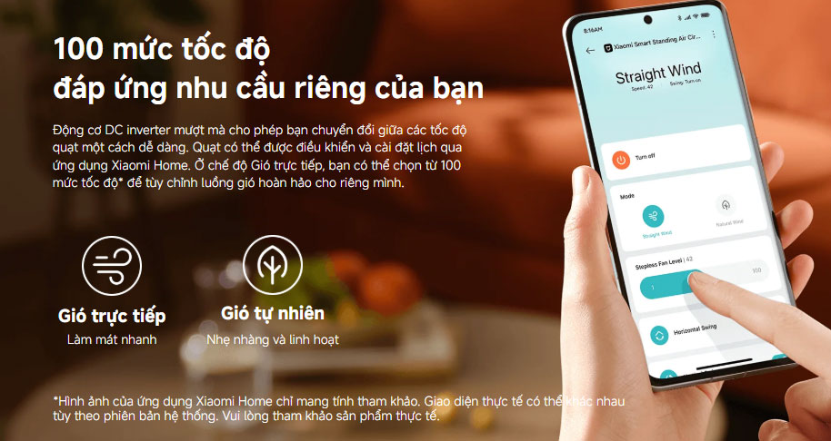 Quạt tuần hoàn Xiaomi BHR9849EU