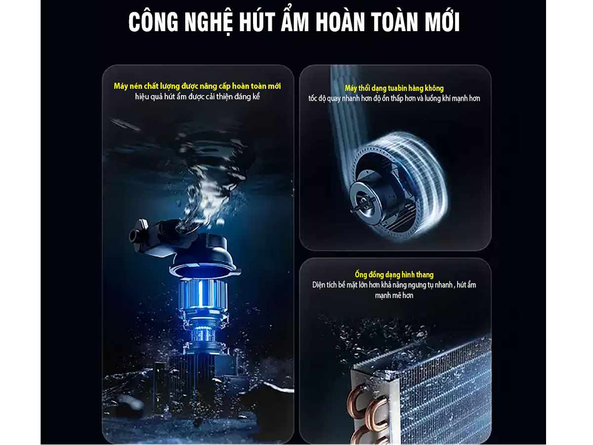 Máy hút ẩm Creen  