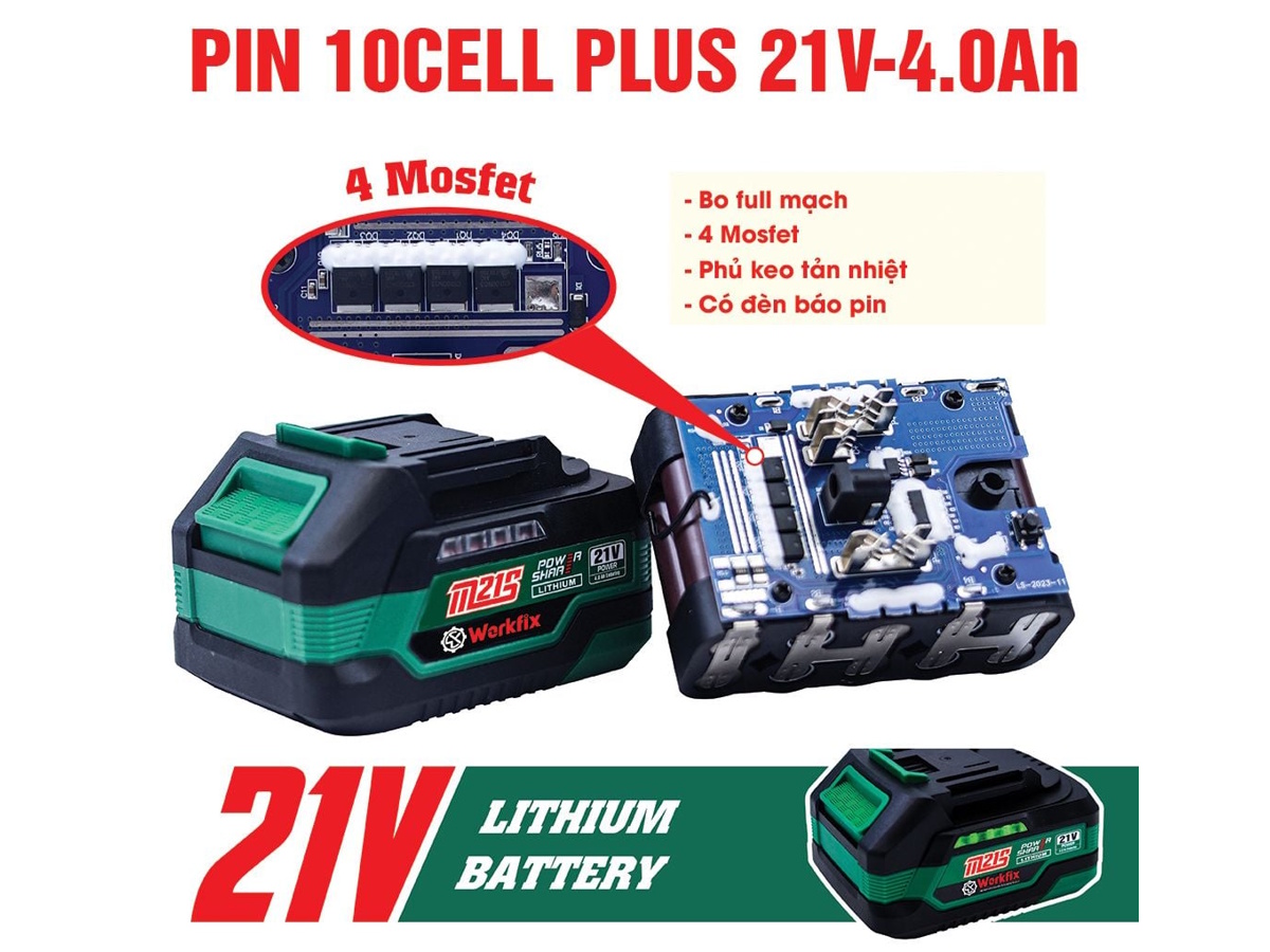 Pin Workfix WF-BK4000PLUS