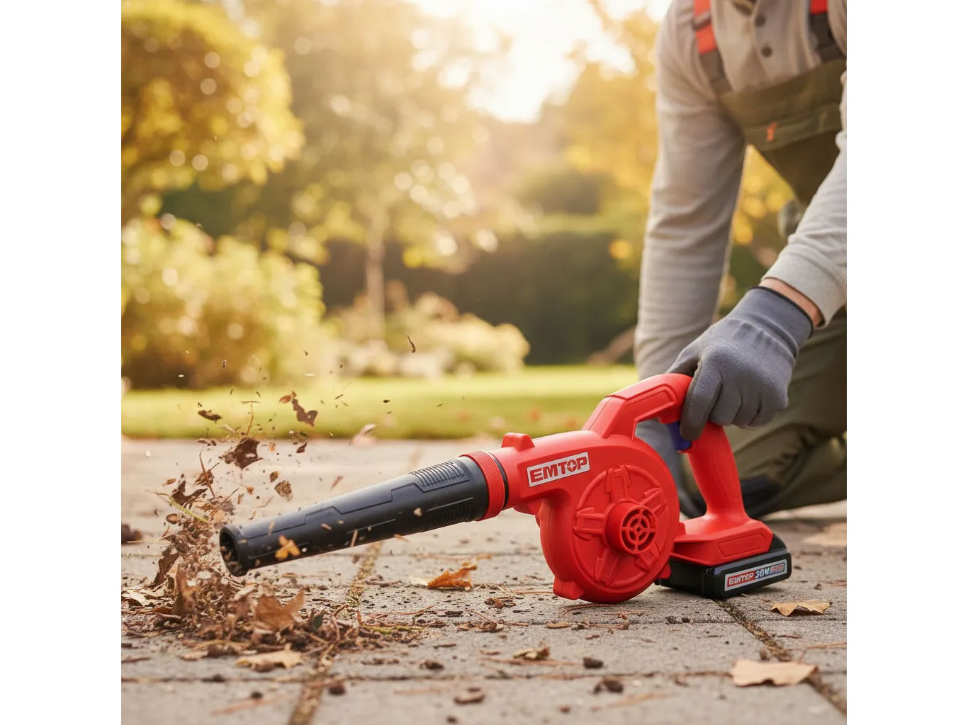 Máy thổi bụi pin 