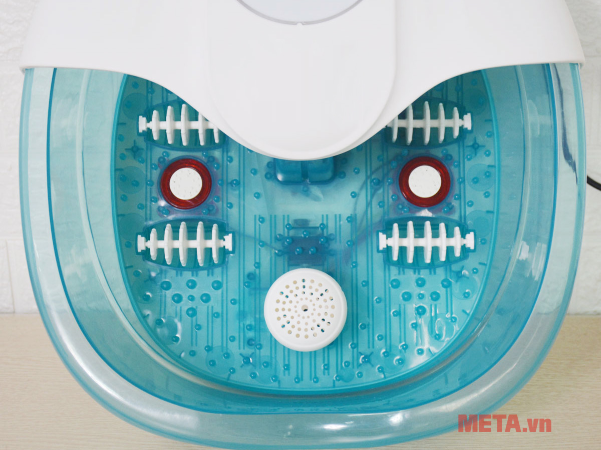 Bồn massage chân sử dụng chất liệu nhựa cao cấp chịu được va đập thông thường