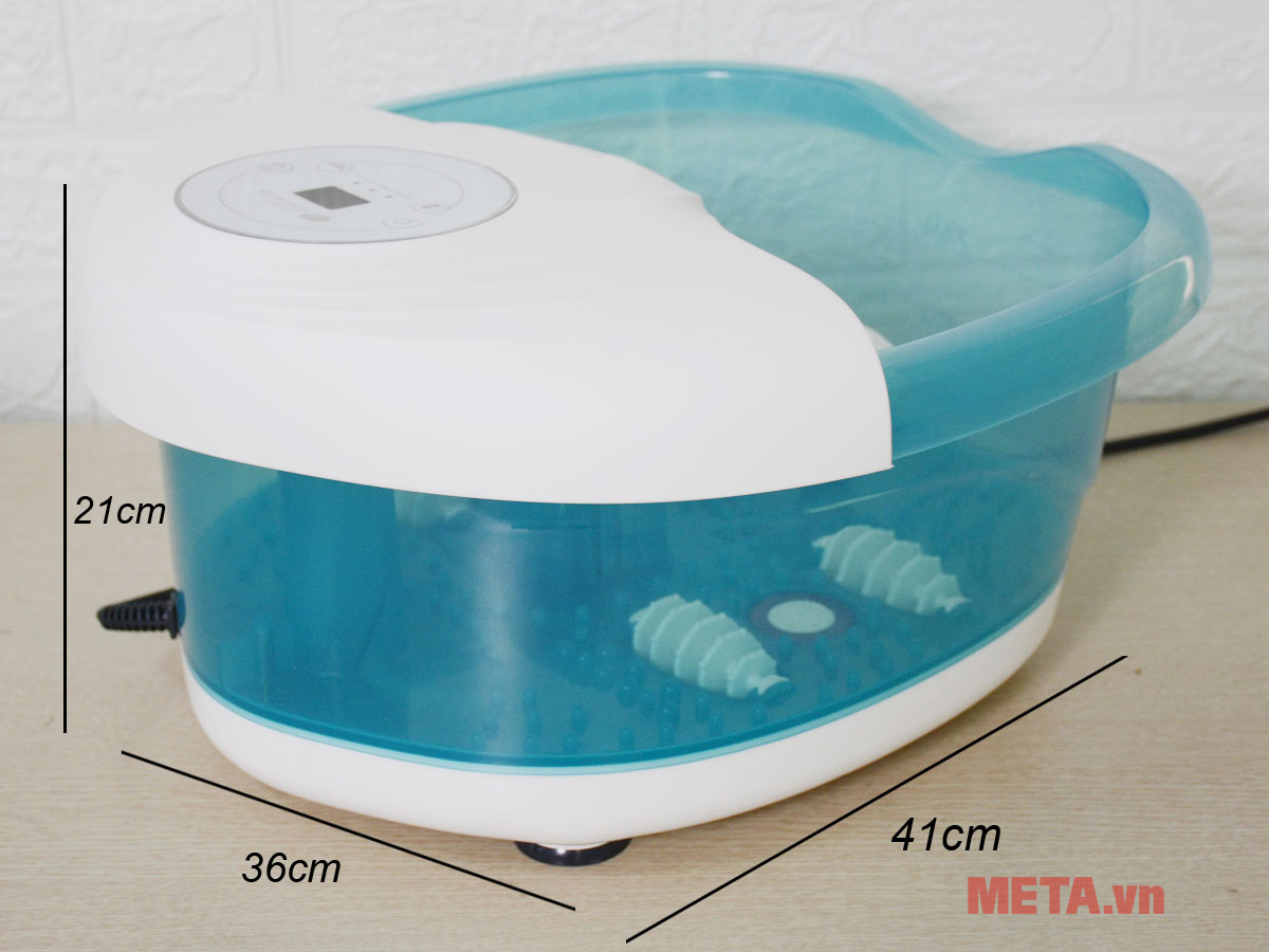 Bồn thư giãn, massage chân RIO sử dụng con lăn và đèn massage hồng ngoại