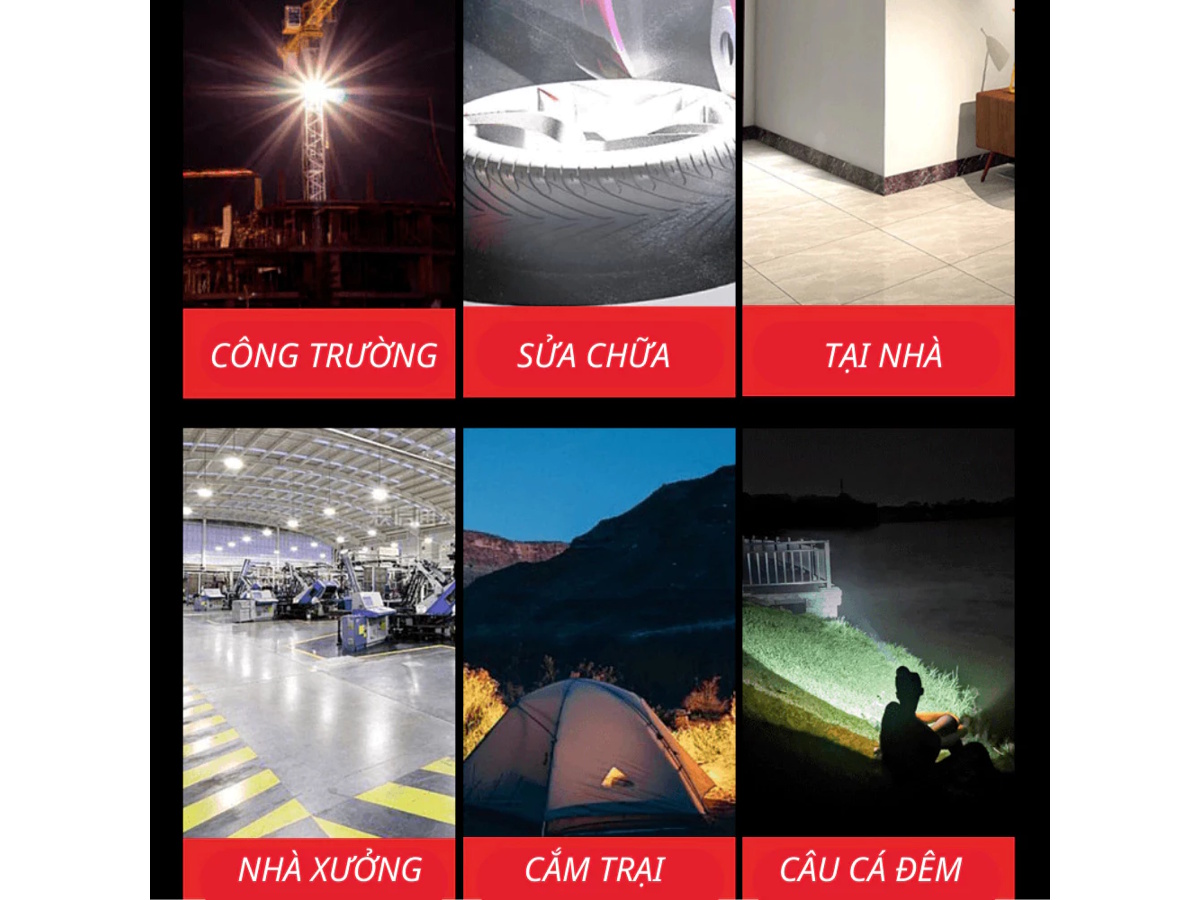 Thân đèn led Workfix 