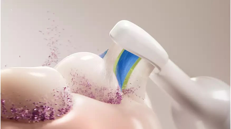 Loại bỏ mảng bám hiệu quả gấp 5 lần Bàn chải đánh răng Philips HX4031/21