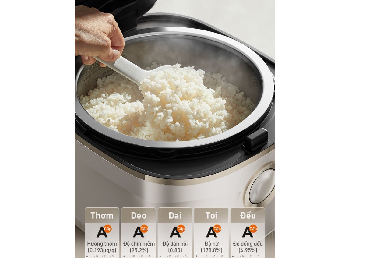 Nồi cơm điện tử chống dính tự nhiên Joyoung