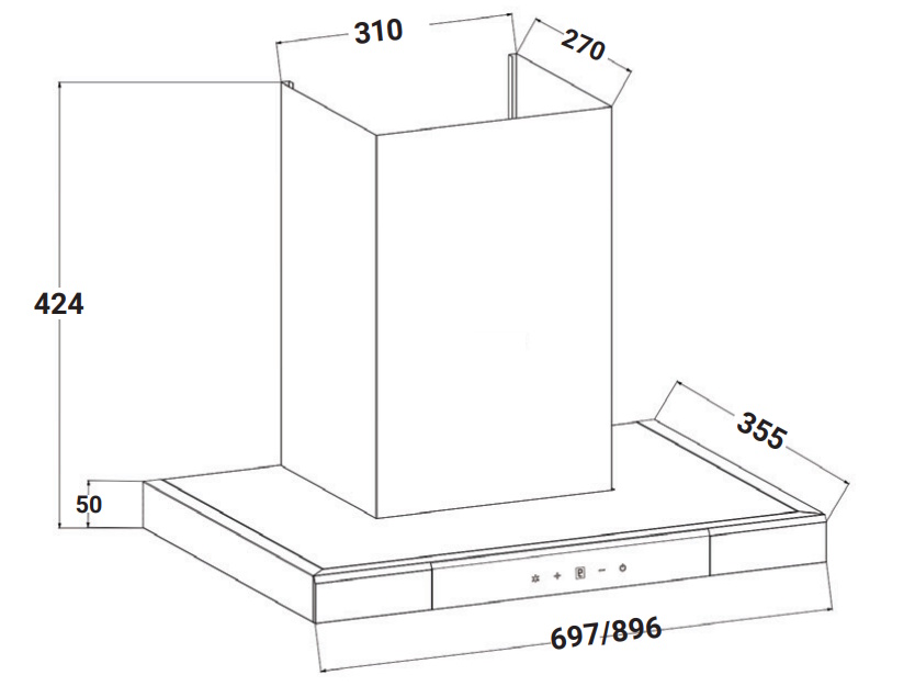 Máy hút mùi Fandi FD-EMG70/90