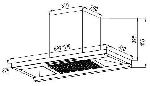 Máy hút mùi Fandi FD-T288