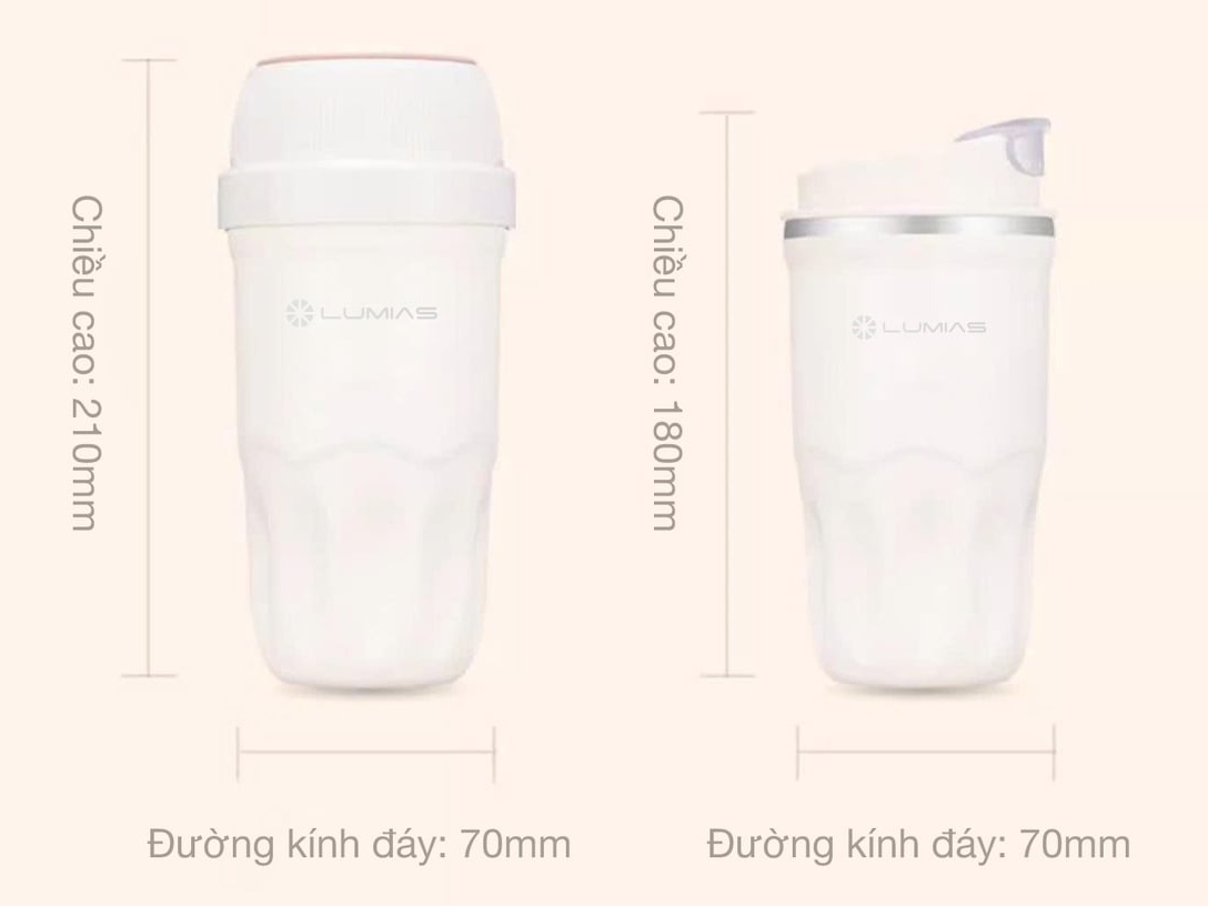 Máy xay sinh tố cầm tay Lumias LMB-510W