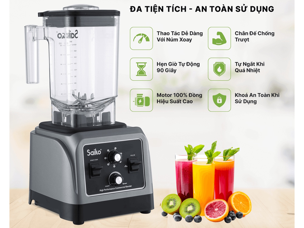 BLG-2800 PRO sẽ tự động ngắt khi quá nhiệt BLG-2800 PRO