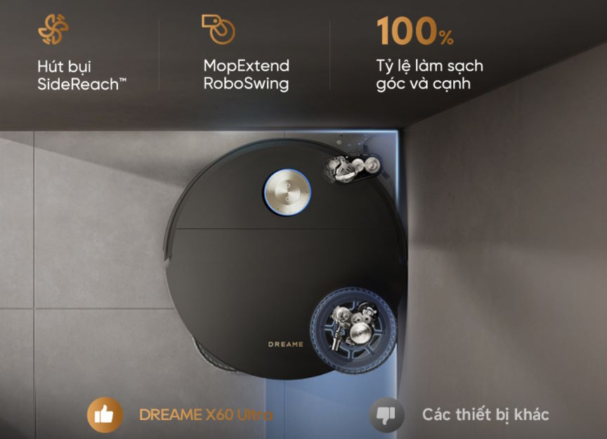 Robot hút bụi lau sàn Dreame