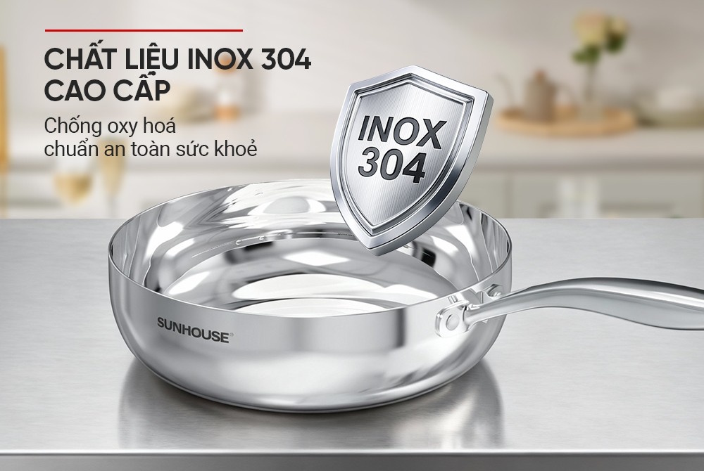 Chảo sâu inox