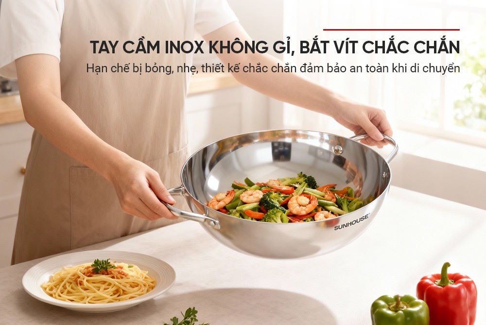 Chảo Sunhouse Healthy IN24M12