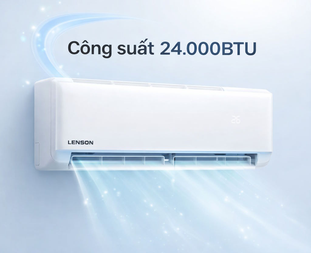 Máy lạnh Lenson 2.5HP LF-24CX1