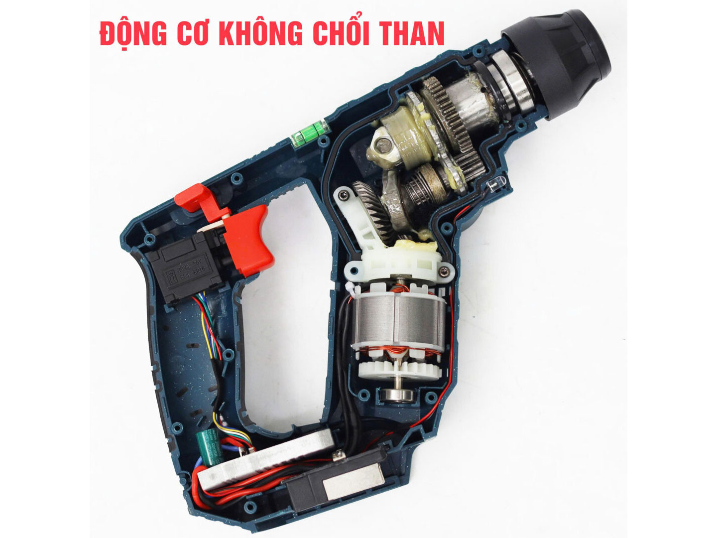 Máy khoan bê tông pin Boshun BS-RH2002CP