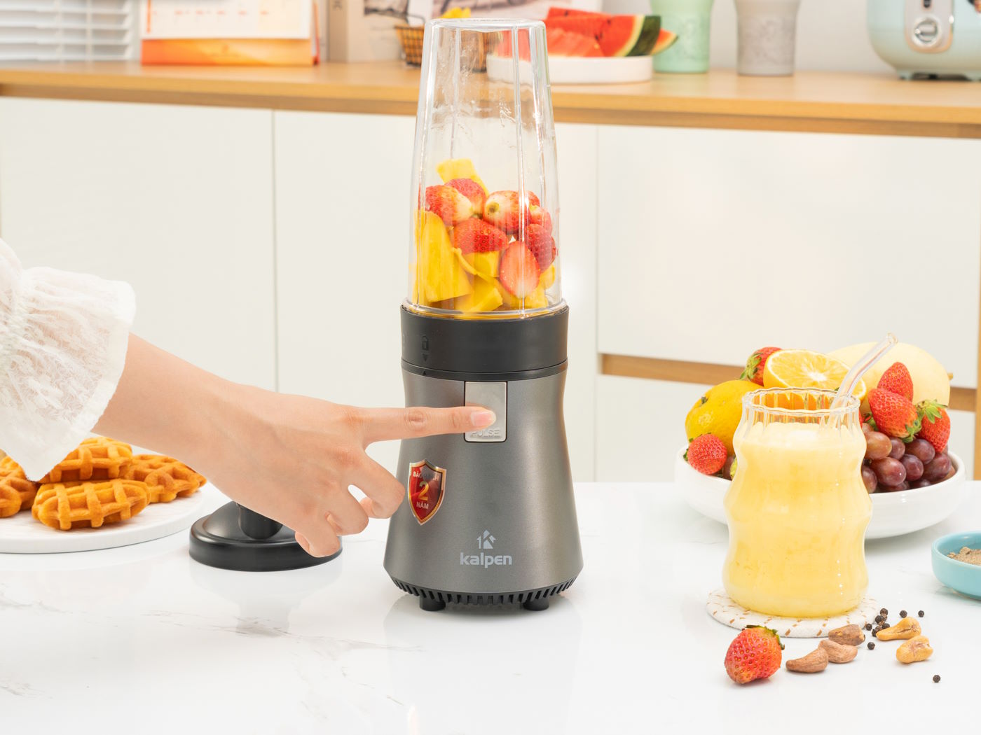 Máy xay đa năng 2 cối Kalpen B10