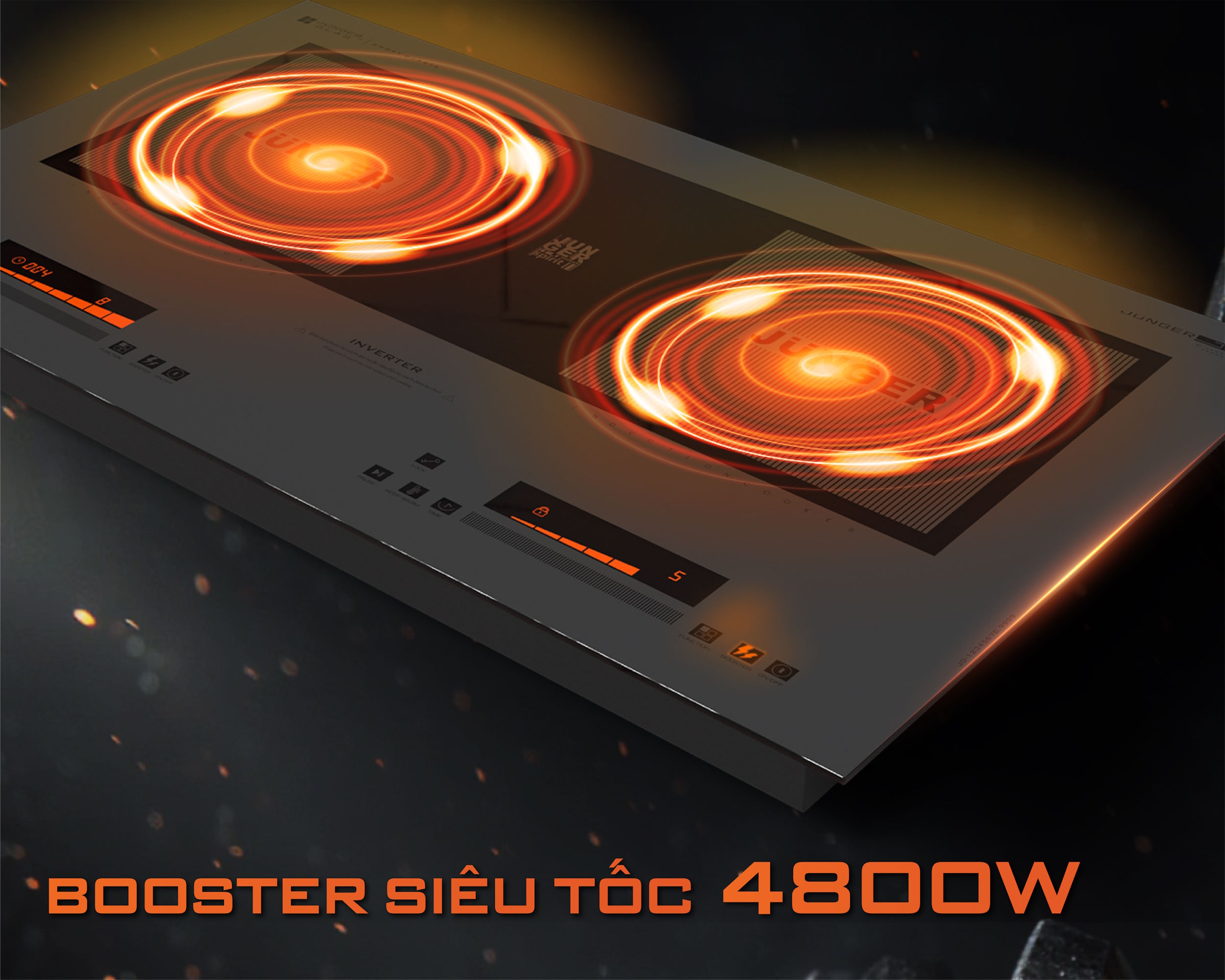 Bếp từ Junger CEJ-225-INVERTER