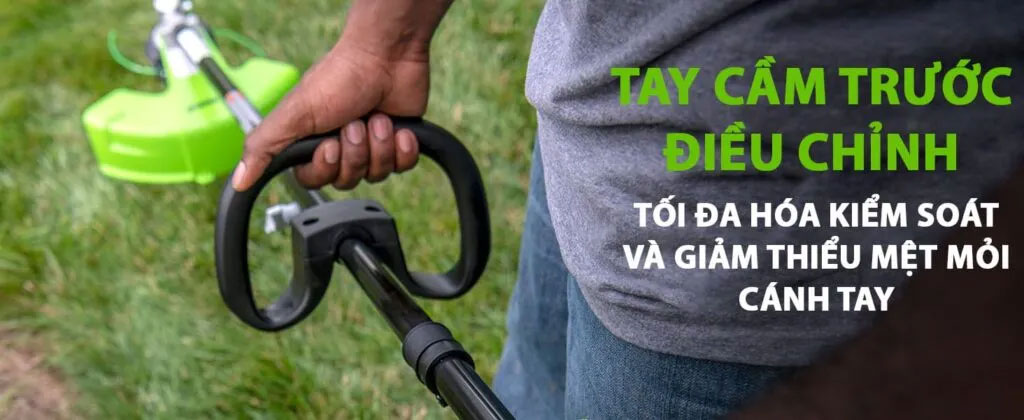 Máy cắt cỏ dùng pin  