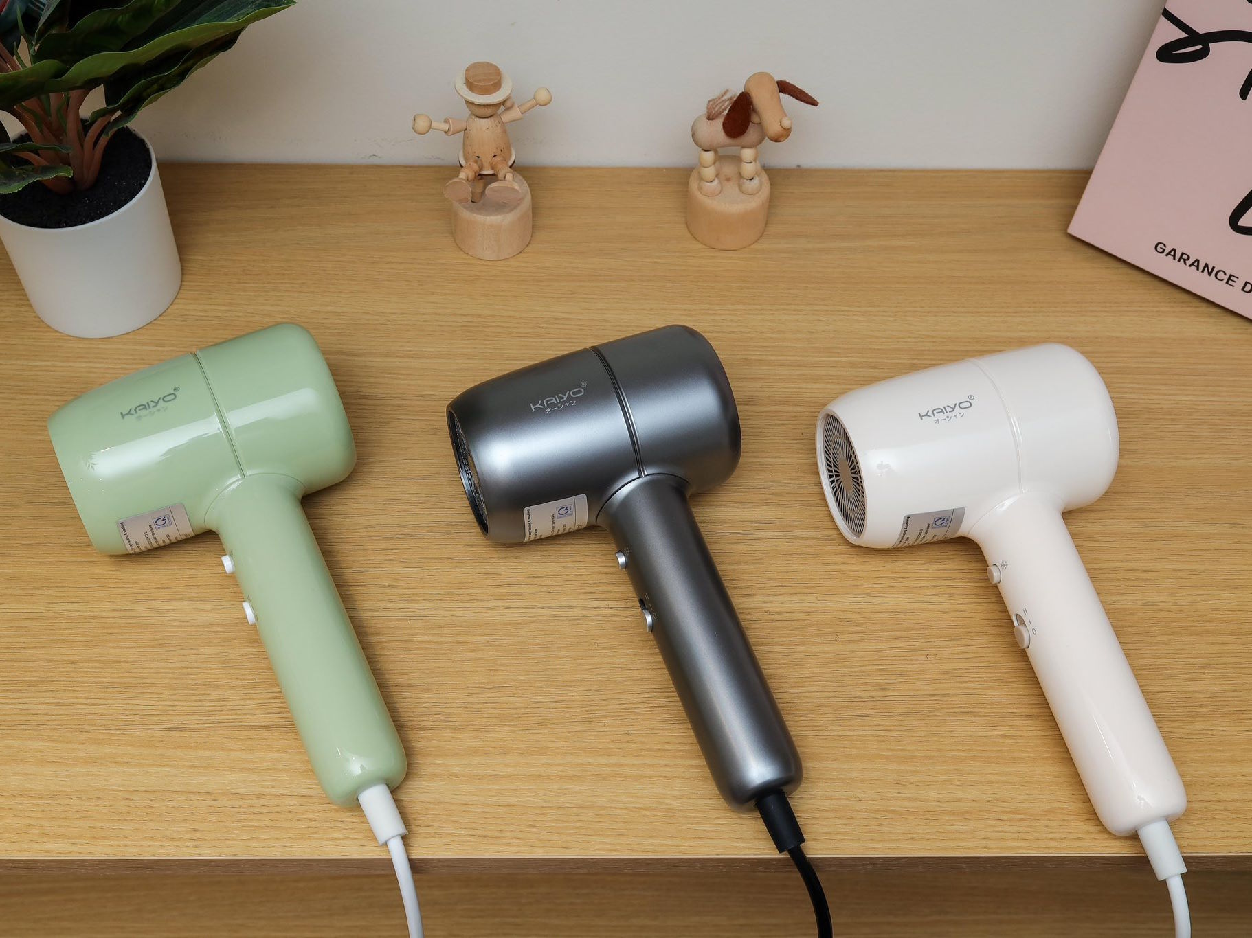 Máy sấy tóc ion âm hai chiều nóng lạnh Kaiyo