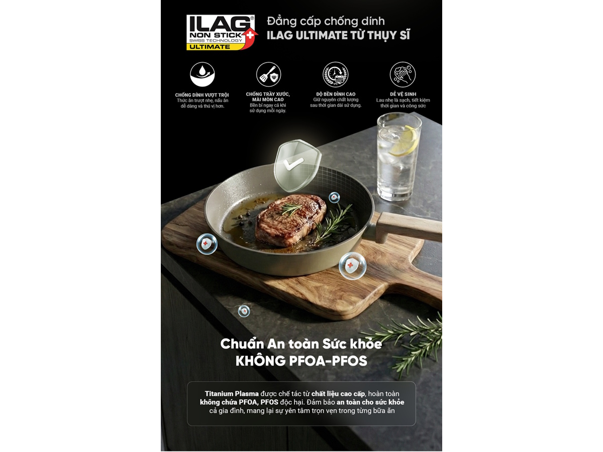 Chảo chống dính đáy từ  