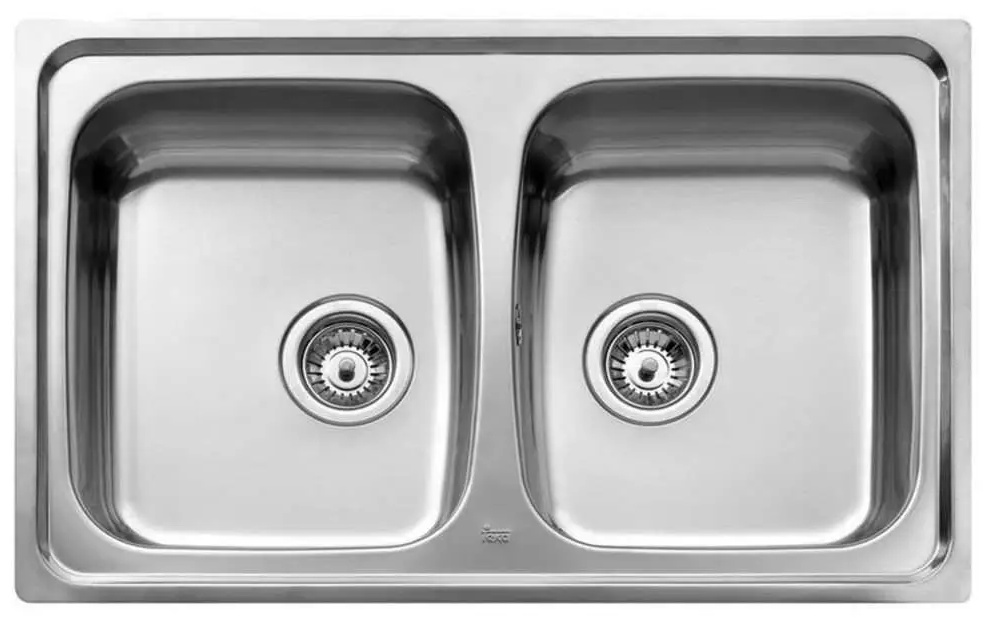 Chậu rửa bát Teka làm từ thép không gỉ AISI 304 Chậu rửa bát Teka