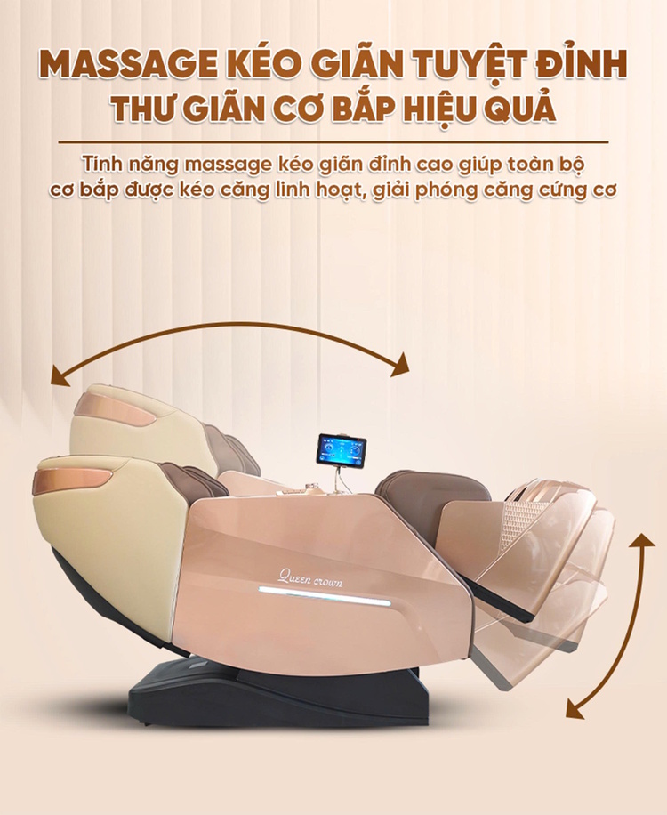Ghế massage có chức năng Massage kéo giãn Ghế massage kéo giãn