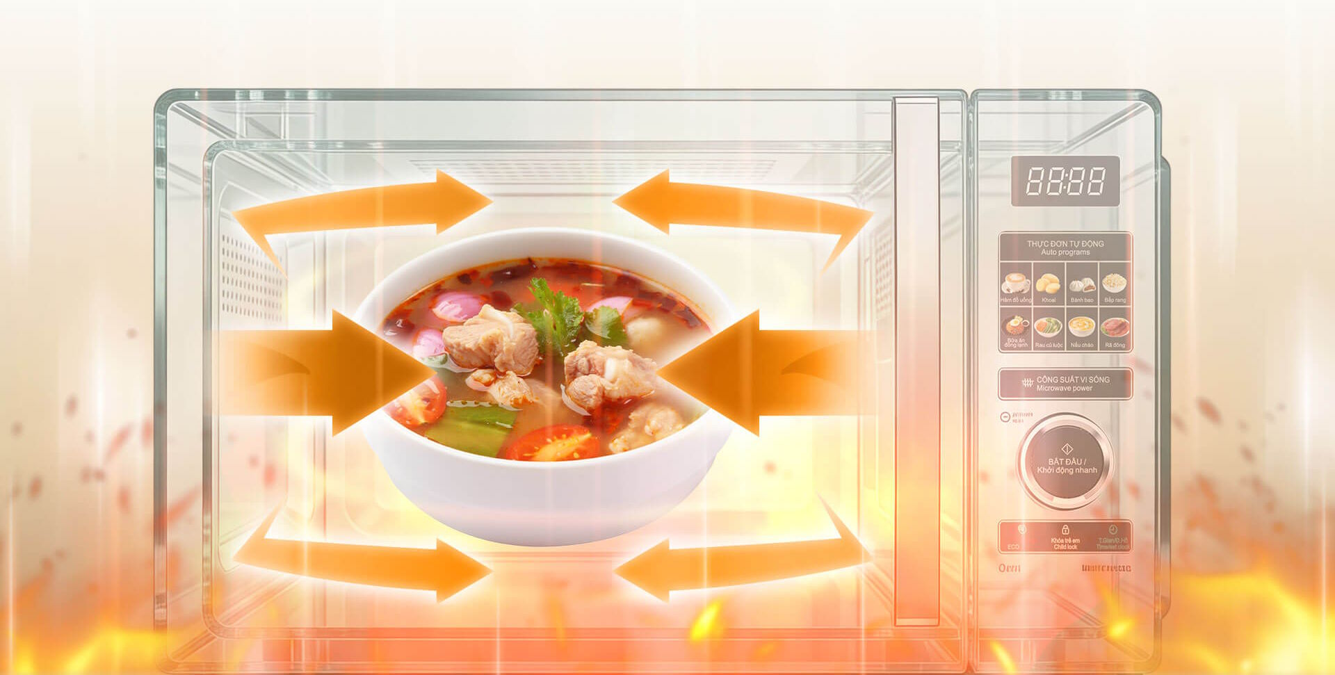 Lò vi sóng Sharp R-2343FB-BK