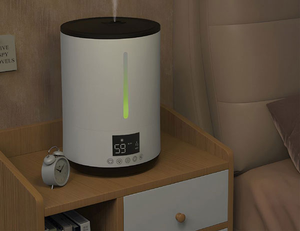 Fujihome HM06E còn được tích hợp đầu phun xoay linh hoạt 360 độ giúp điều phối luồng hơi ẩm hiệu quả