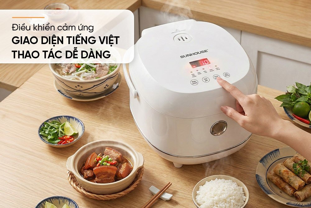 Nồi cơm điện tử Sunhouse SHD8803