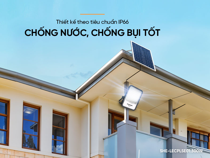 Đèn pha năng lượng mặt trời  