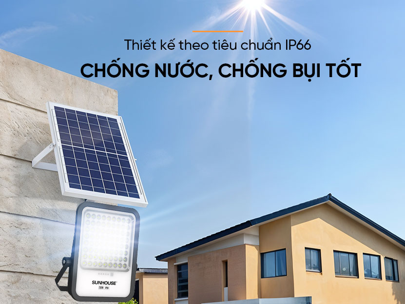 Đèn pha năng lượng mặt trời  