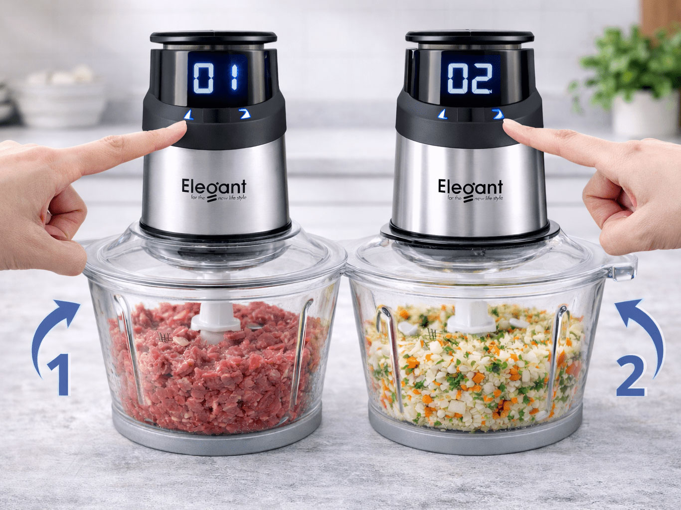 Elegant NS-J03 có màn hình led 2 tốc độ Elegant NS-J03