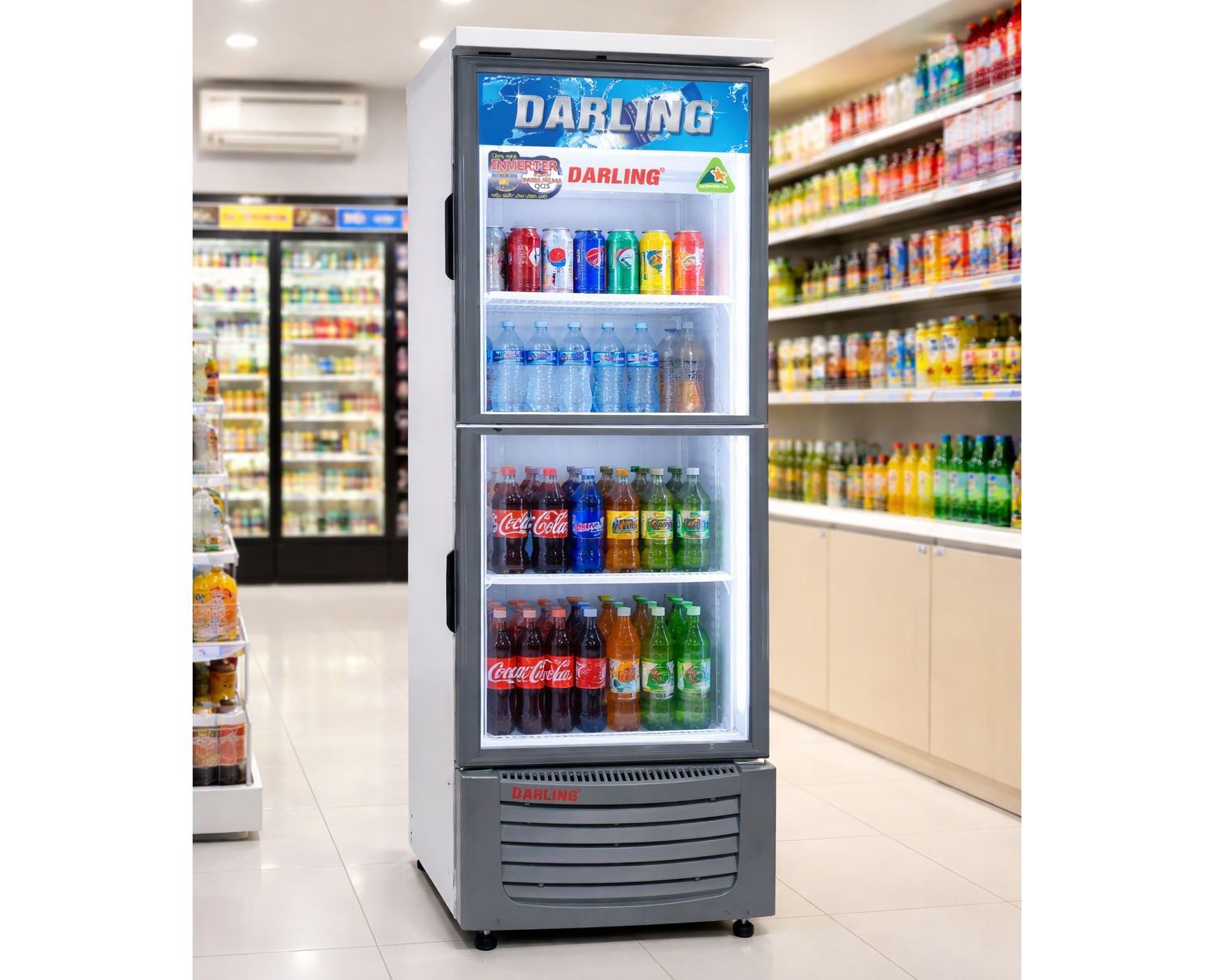  Tủ mát Darling Inverter 500 lít DL-5020A3