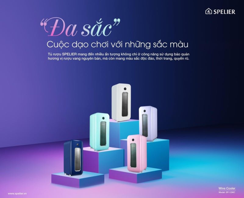 Tủ rượu vang Spelier SP 12WC