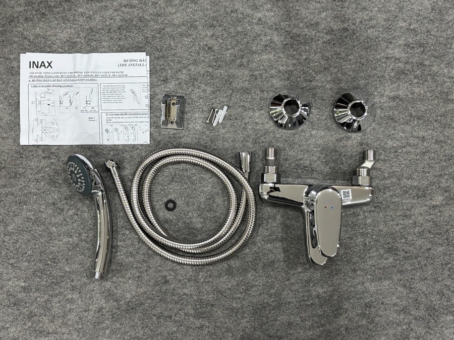 Vòi hoa sen dùng trong nhiều điều kiện áp lực nước khác nhau Vòi hoa sen