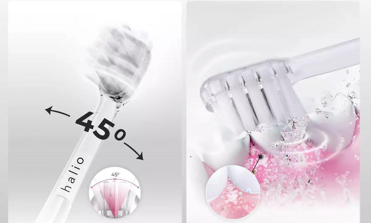 Bàn chải điện Halio Wave Sonic Electric