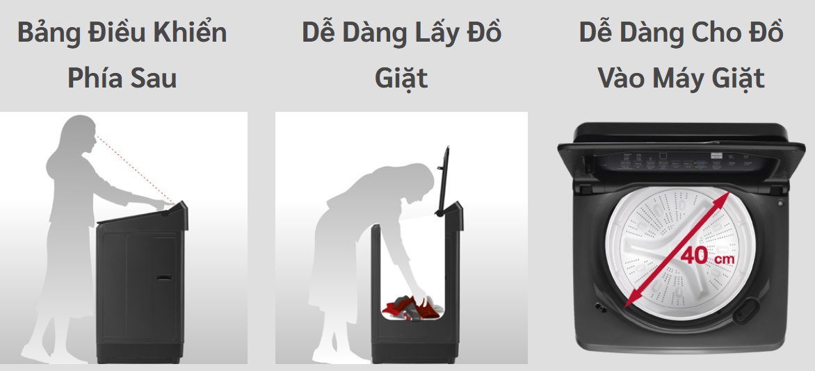 Máy giặt cửa trên