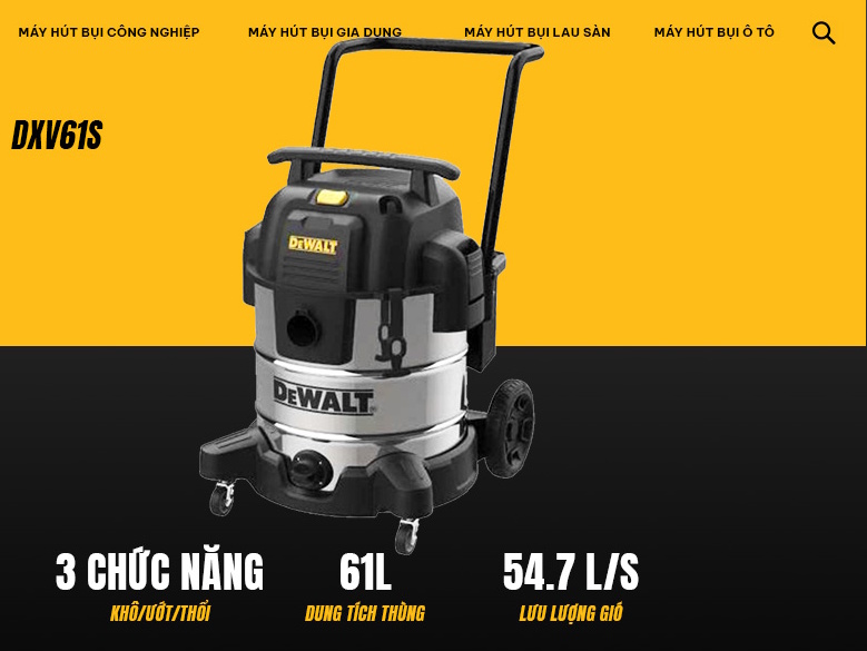 Máy hút bụi công nghiệp  