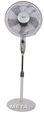 Quạt điện Midea FS40-8BR có điều khiển từ xa
