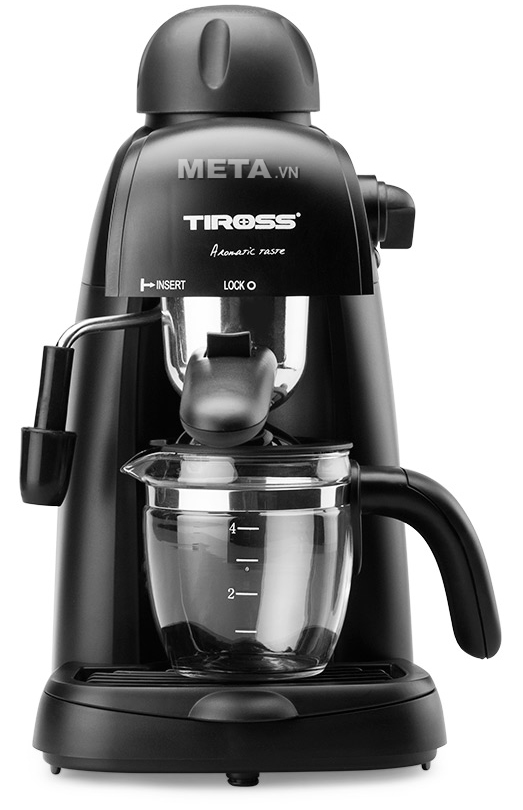 Tiross TS620 cho phép bạn thưởng thức những tách Espresso hay Cappuccino theo đúng phong cách Ý