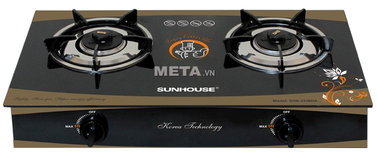 Bếp ga dương kính Sunhouse SHB3336HA (có đầu hầm)